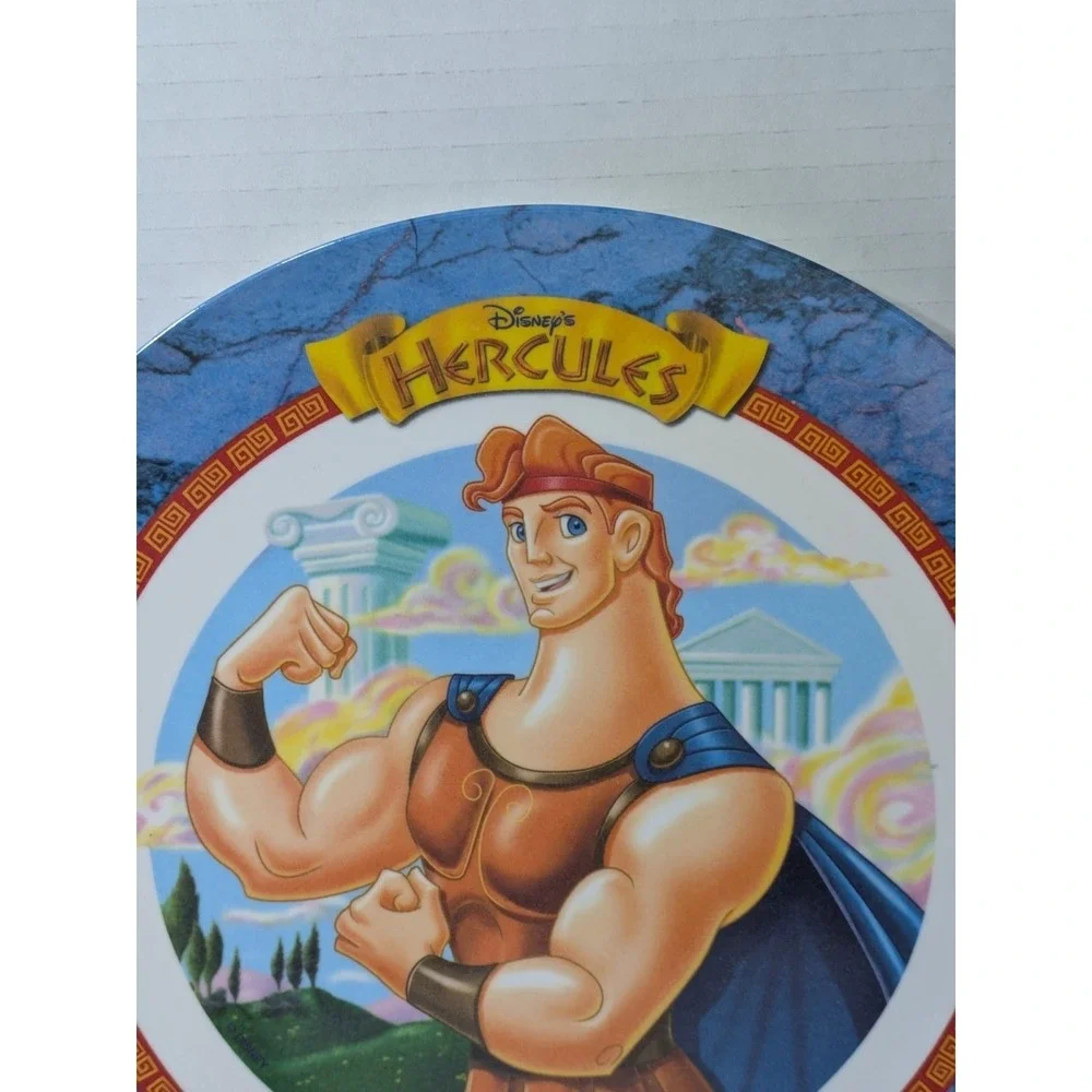 VTG 1997 DISNEY MCDONALDS HERCULES COLLECTIBLE MELAMINE PLATE PREMIUM PROMO 9.5